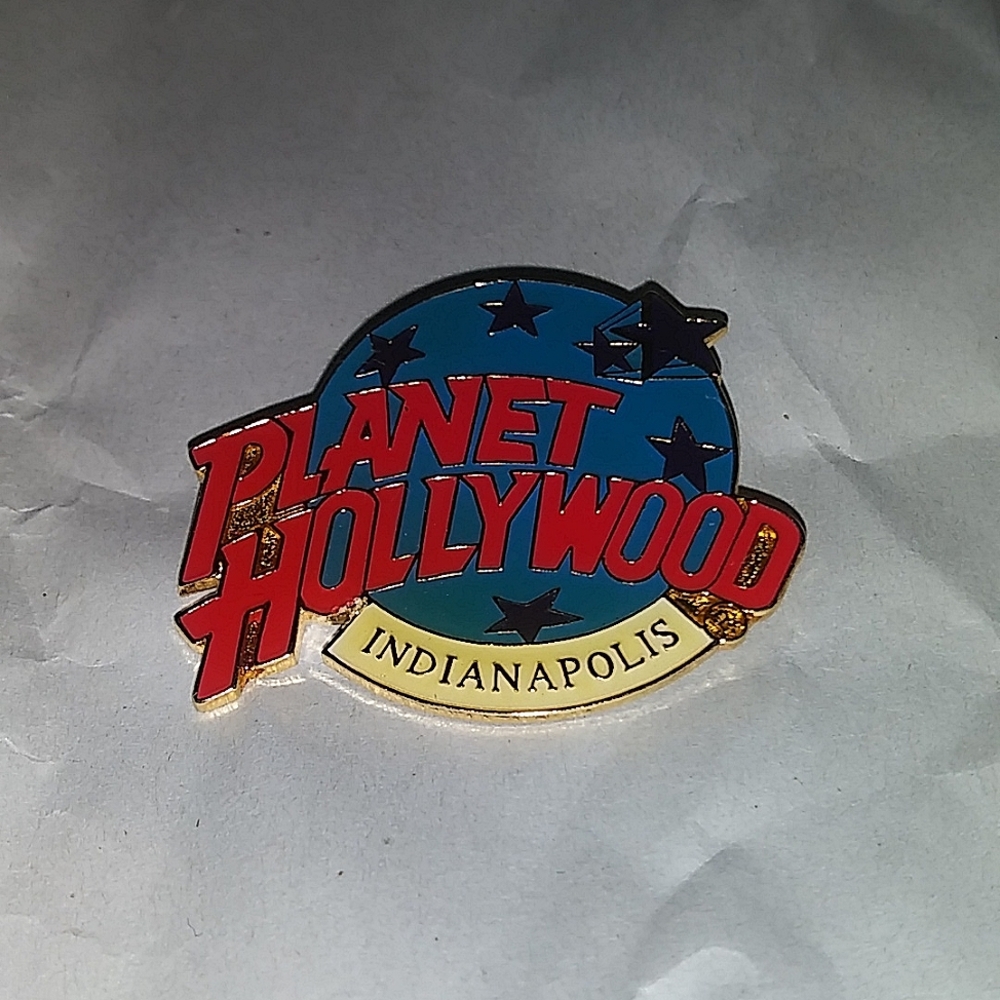 Vintage 90s Planet Hollywood Indianapolis Pin